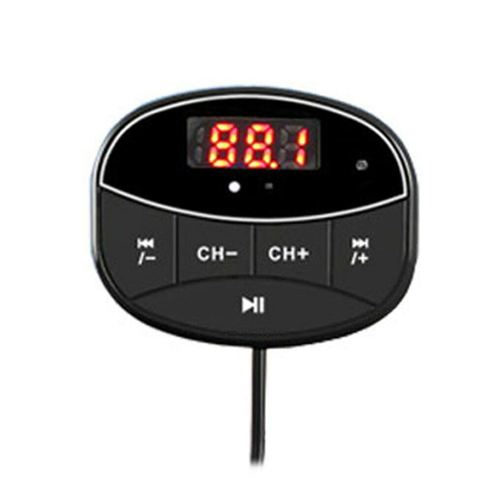 Bluetooth USB Car Charger &AUX Kit Handsfree FM Transmitter Radio MP3 Player