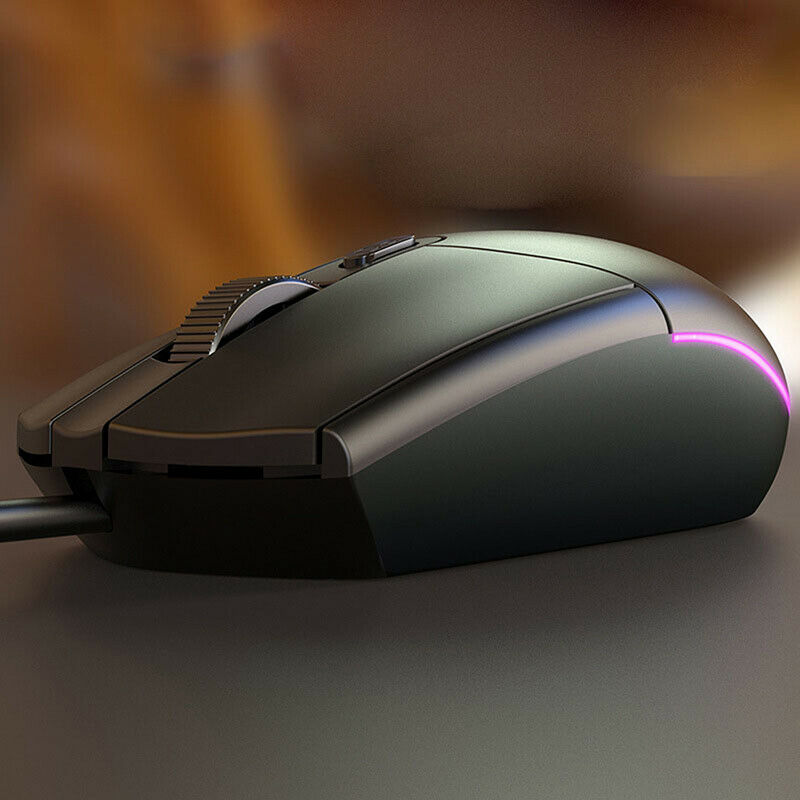 LED Optical 1600DPI USB Wired Colorful Gaming Mouse Mice for PC LabtljJ XC