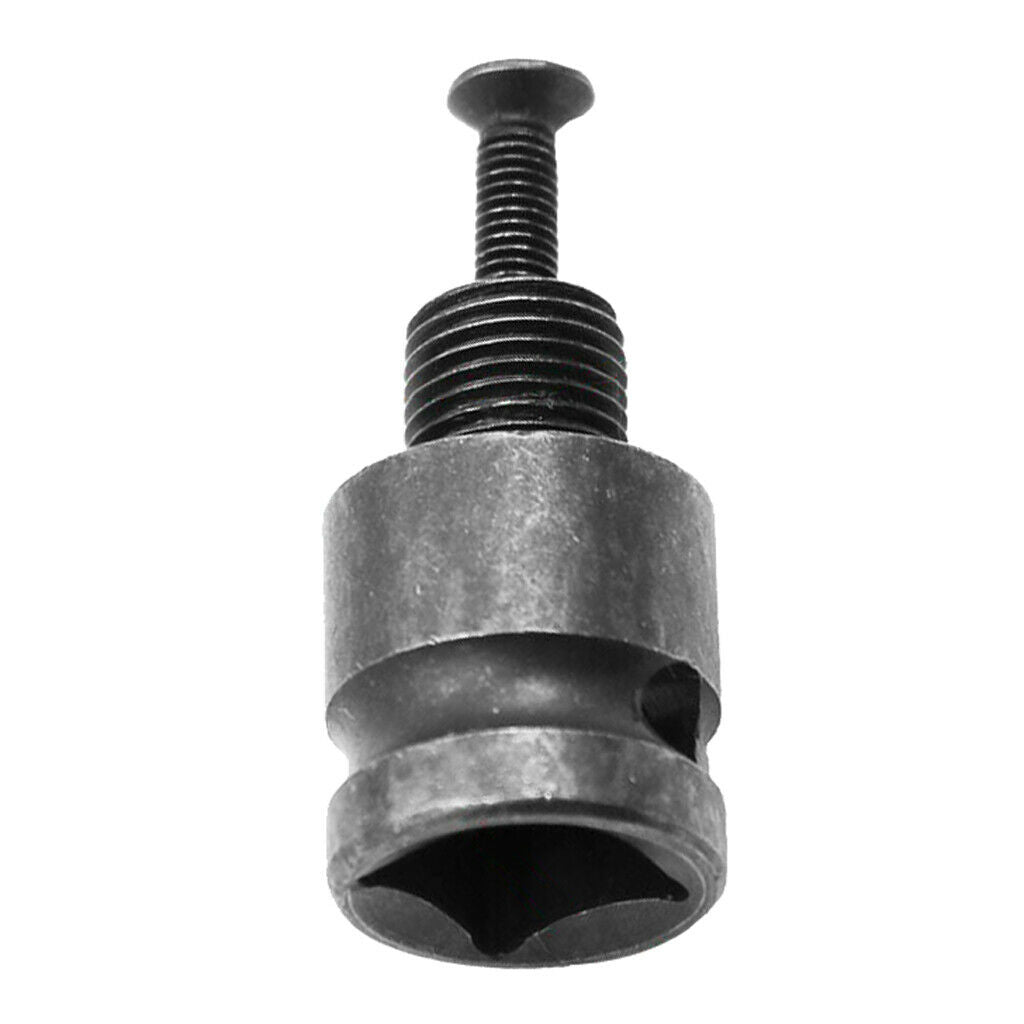 2pcs 1/2 Drill Chuck Adaptor Tools for Impact Wrench Conversion with Screw