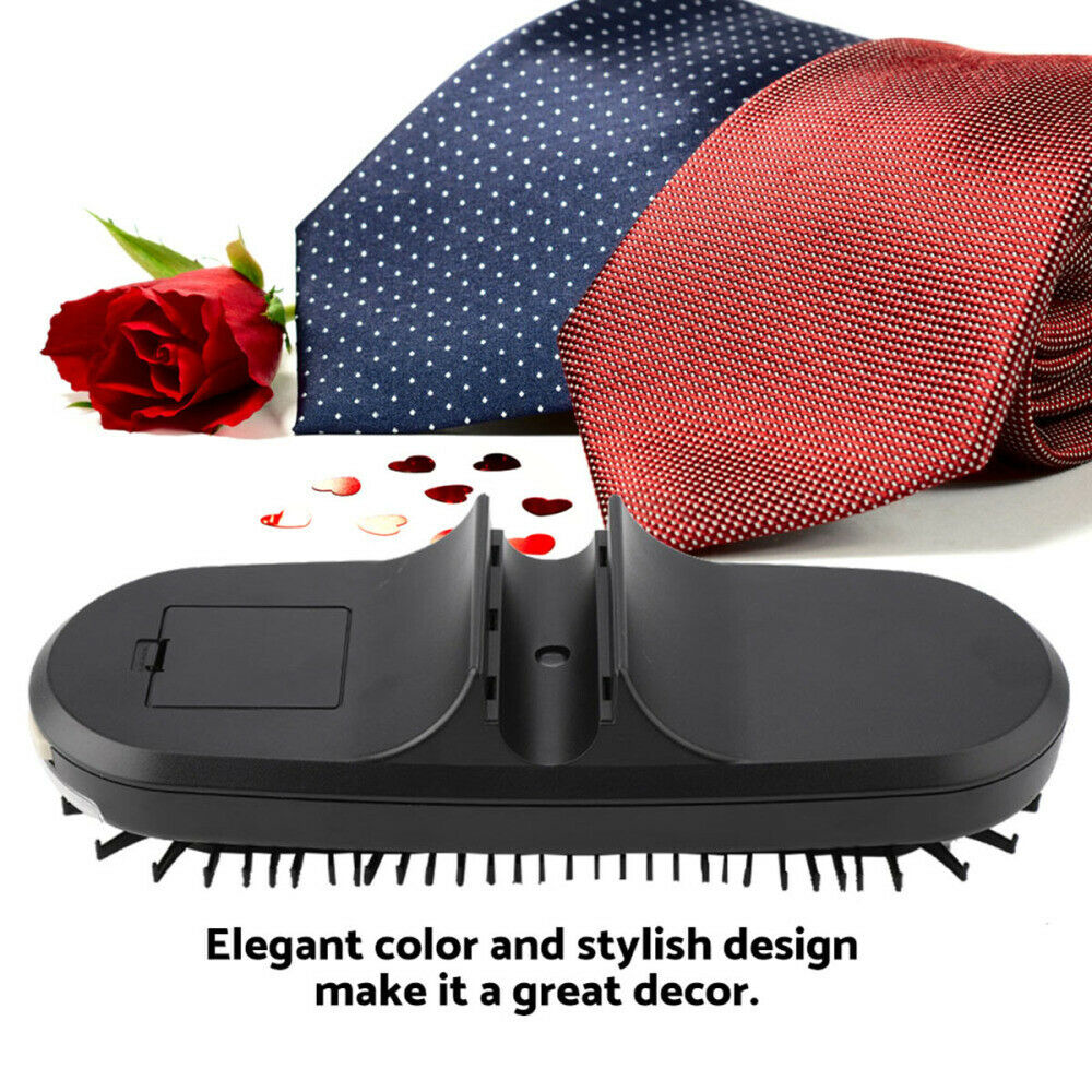 Electric Motorized Neck Tie Belt Rack Hanger Mens Closet Organizer Holder Racks