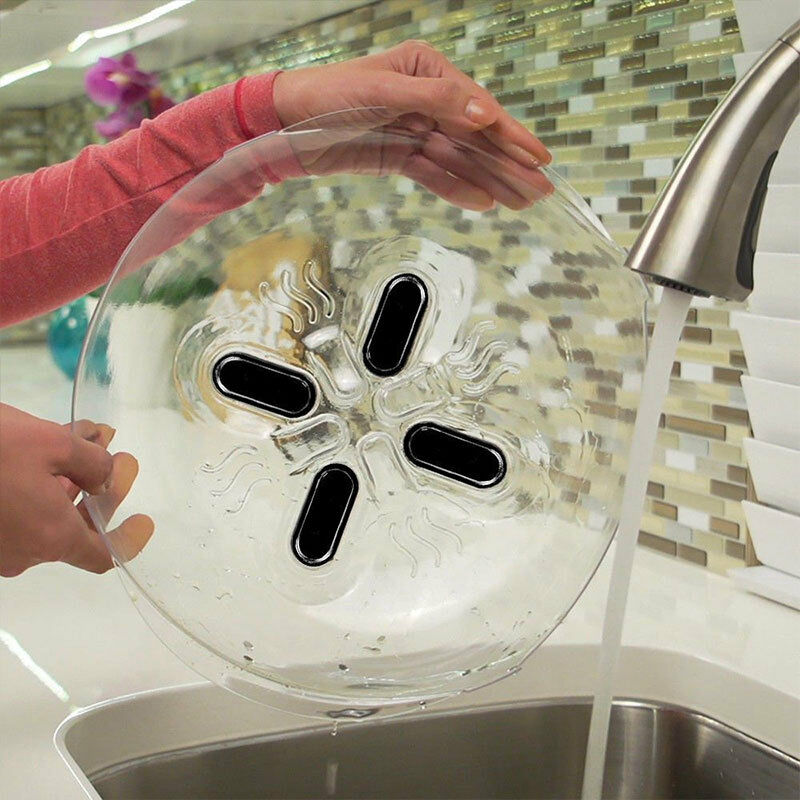 Lid Bell Magnetic Magnet Microwave Protection Splash New