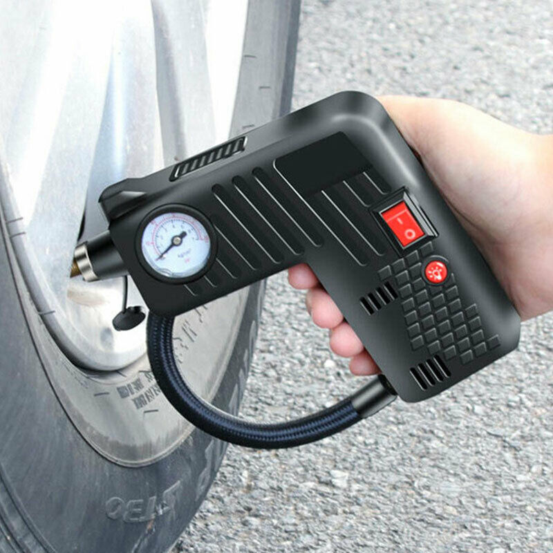 Compressor Air 12V Multifunctional 5 IN 1 Mini Pump Car Cigarette Lighter New