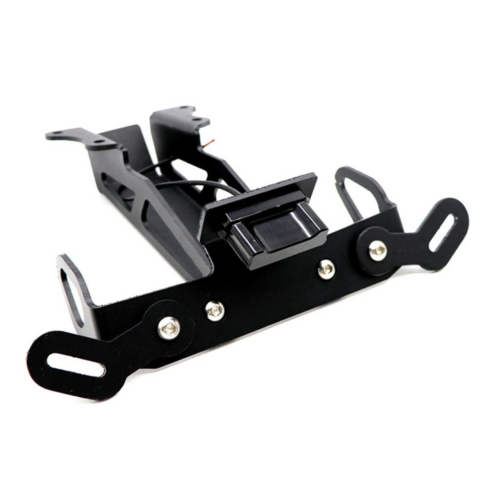 License Plate Holder Bracket w/LED Light for Yamaha FJ-09 2015-2019 Parts