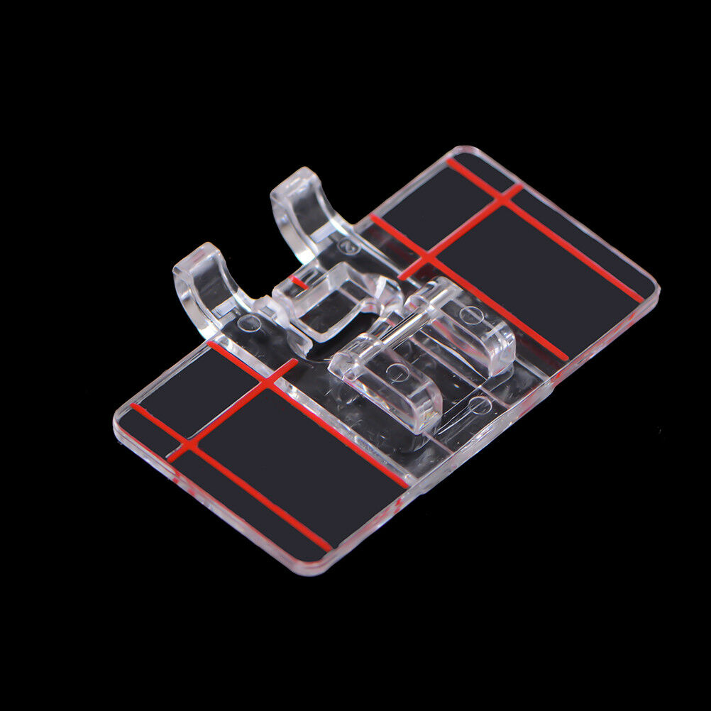 Clear Plastic Parallel Stitch Foot Presser For Home Domestic Sewing Machin.l8