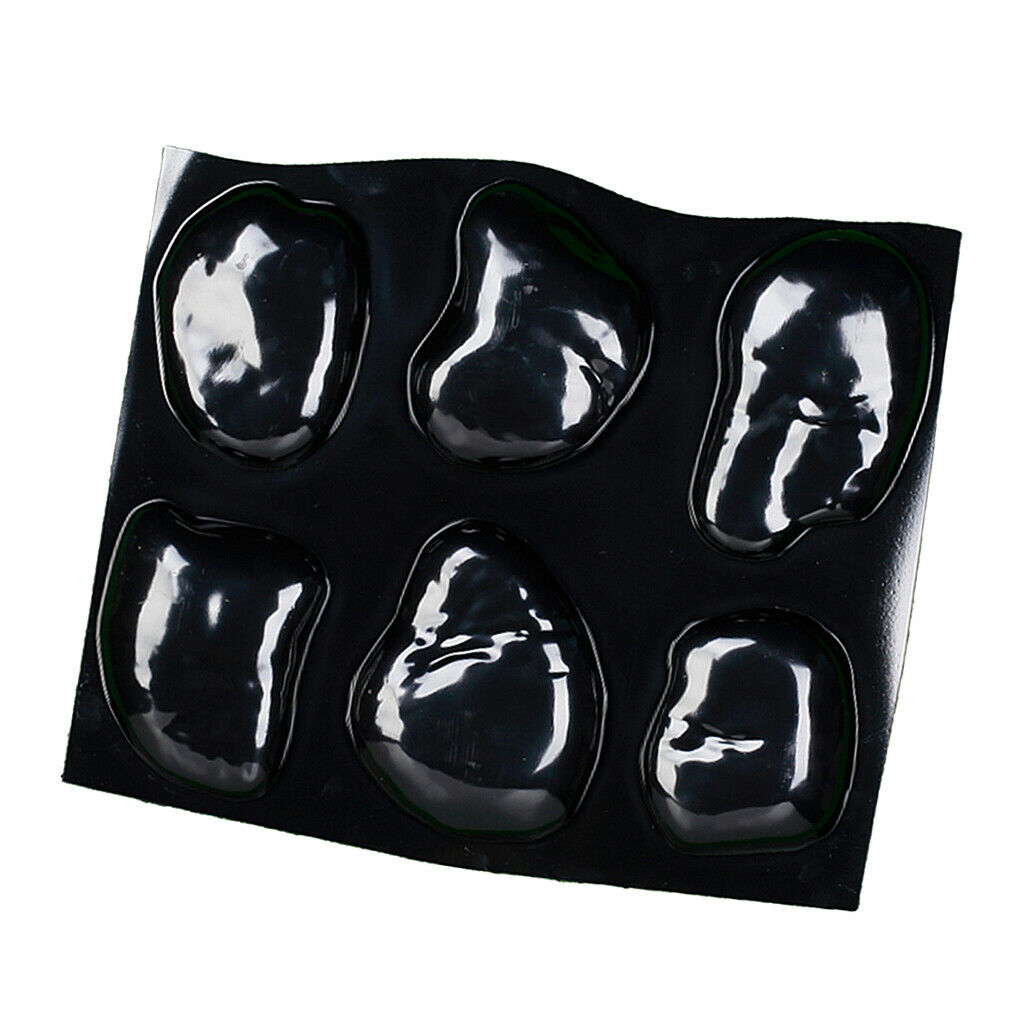 Stepping Stones Mold Cobble Pebbles Rock Brick Concrete Mould Decor DIY