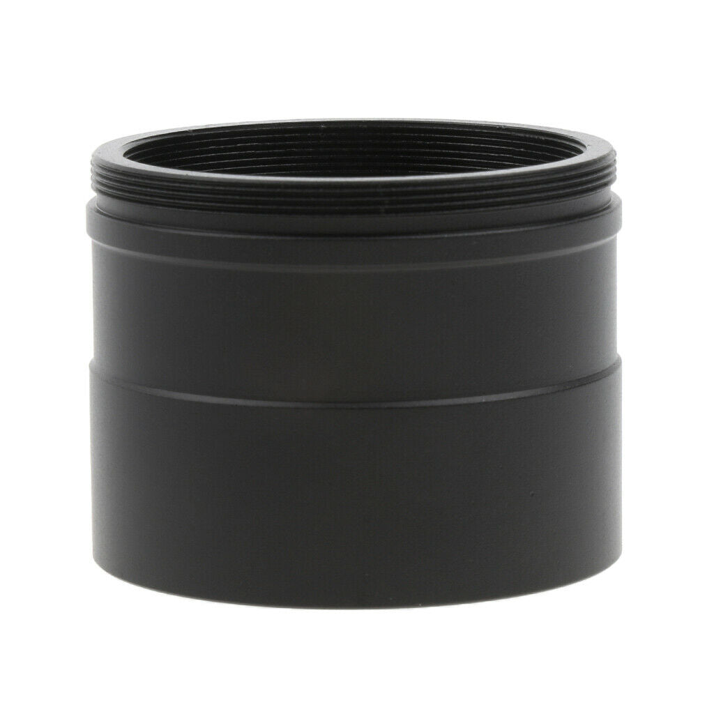 Universal 2" to  M48*0.75 Adapter w/ Thread for Telescope Eyepiece Black