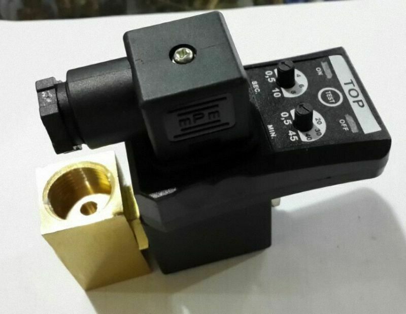 Automatic Electronic Timed Air Compressor Drain Tank Valve 110V AC 1/2" [M1]