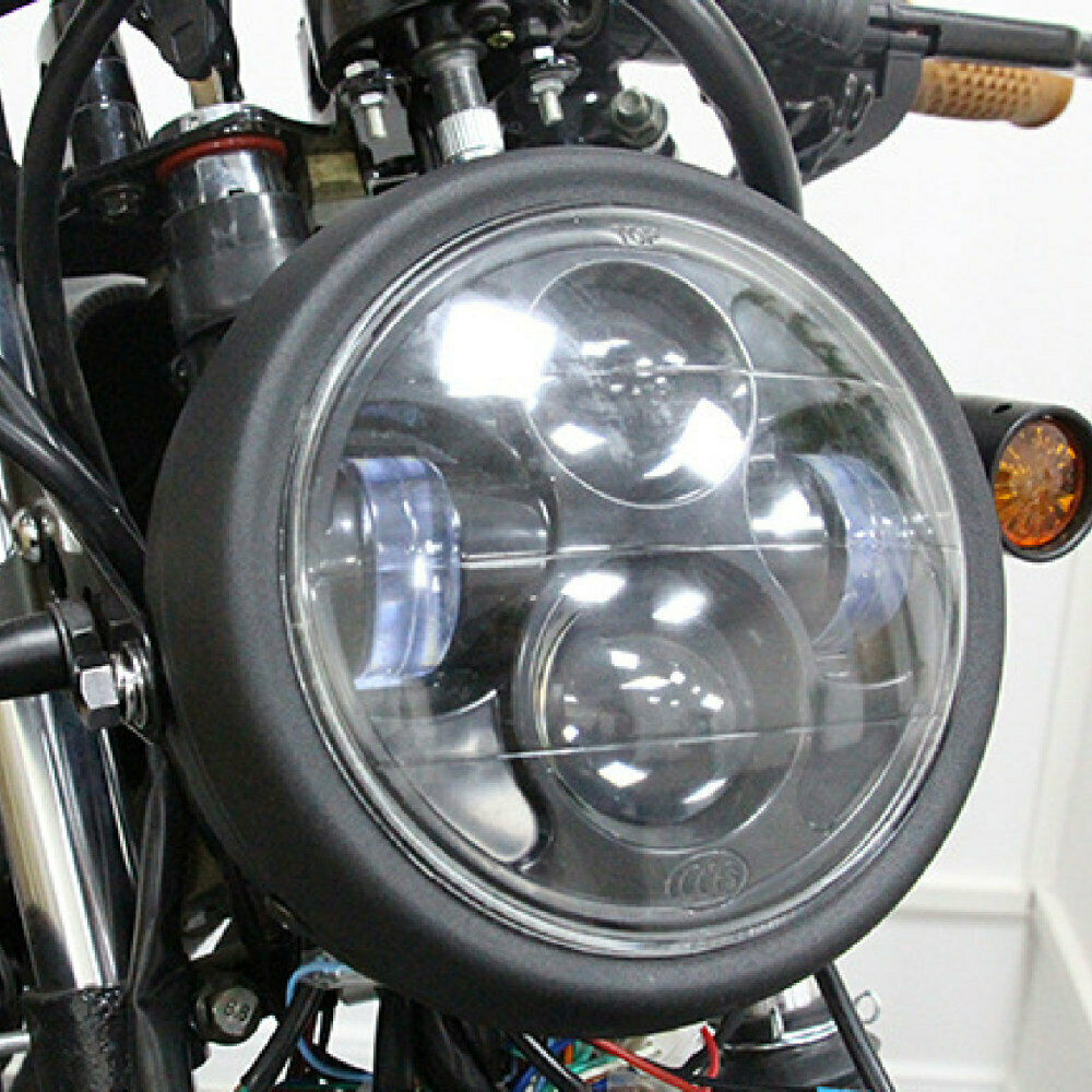 Motorcycle Headlights with High Low Beams Accessories Modified Headlights NEW