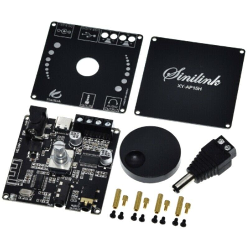 Bluetooth 5.0 10W/15W/20W Stereo Power Amplifier Board Mobile Control APP 12V/Y6