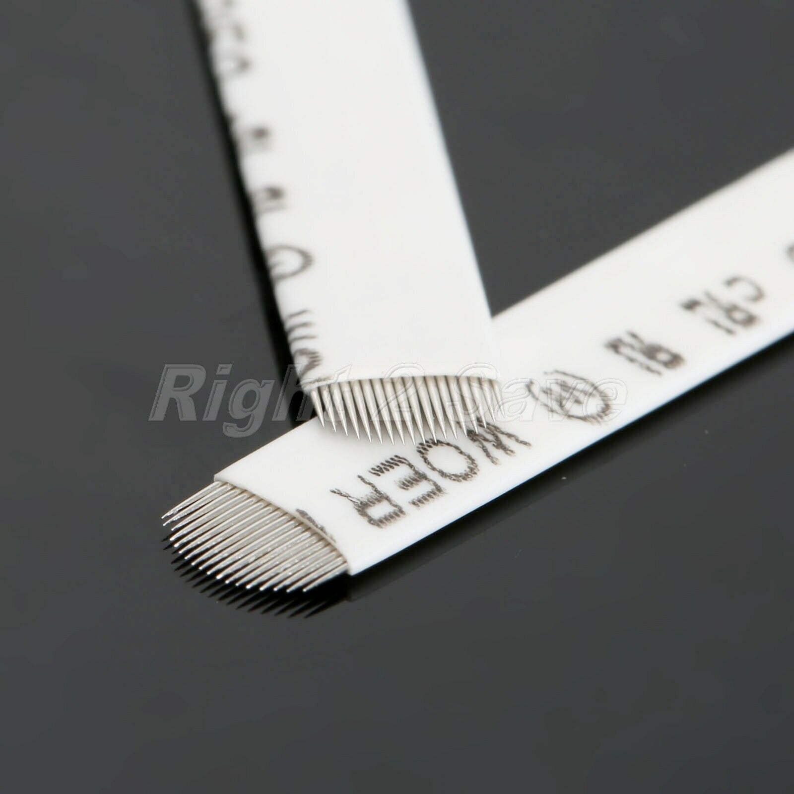 10Pcs 18 Pin U Curve Permanent Makeup Eyebrow Embroidery Tattoo Needles