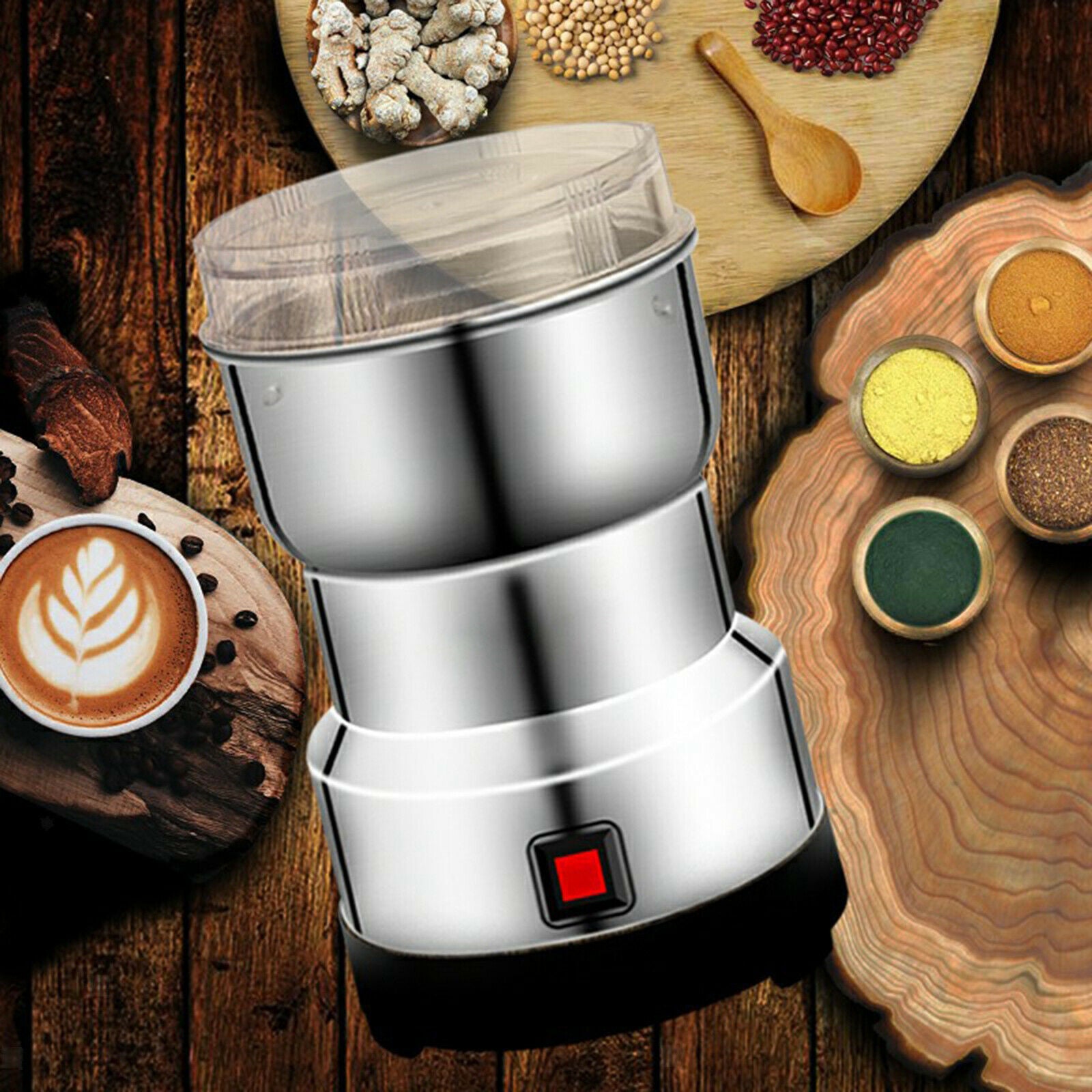 Electric Coffee Beans Grains Grinder for Nuts Spice Pepper Grinding Machine