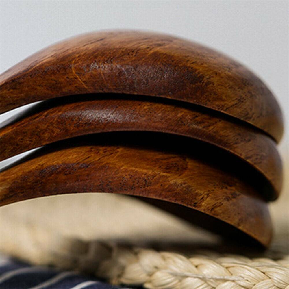 1x Wooden Soup Spoon Cooking Kitchen Utensil Wood Soup Coffee Milk Mixing Scoop