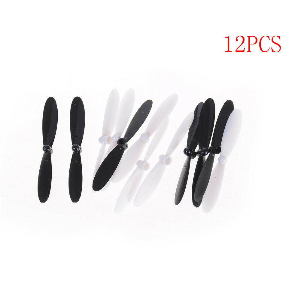 12Pcs 55MM long Propeller For HUBSAN X4 H107 H107C H107D Quadco.l8