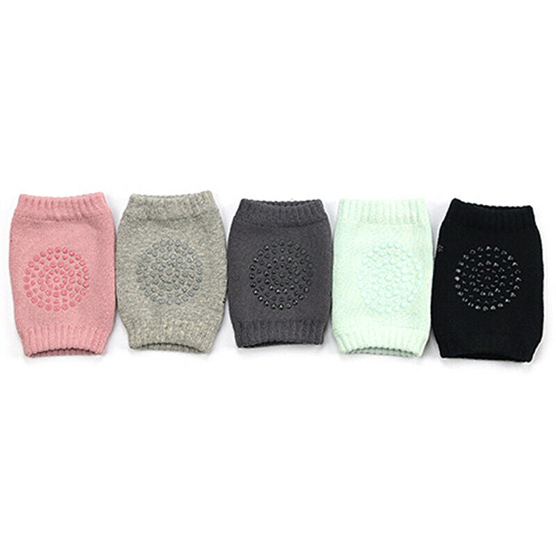5 Pairs New Baby Crawling Safety Anti-slip Walking Leg Elbow Prote Knee PadsJDF
