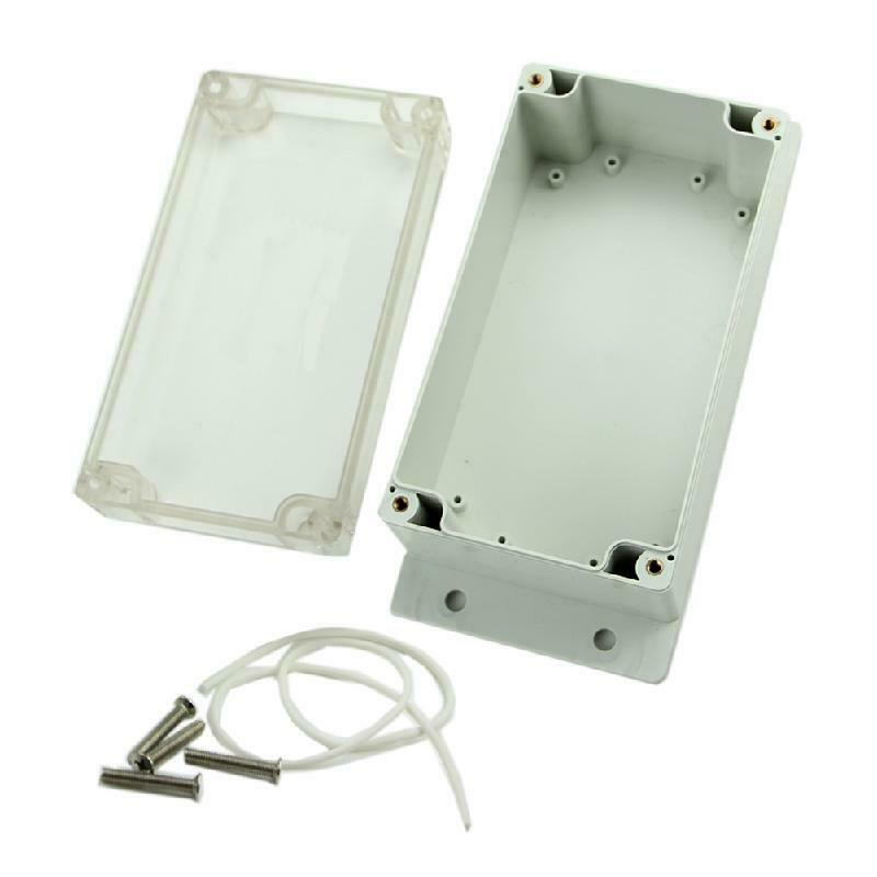 Waterproof 158x90x65mm Clear Plastic Electronic Project Box Enclosure Cover CASE