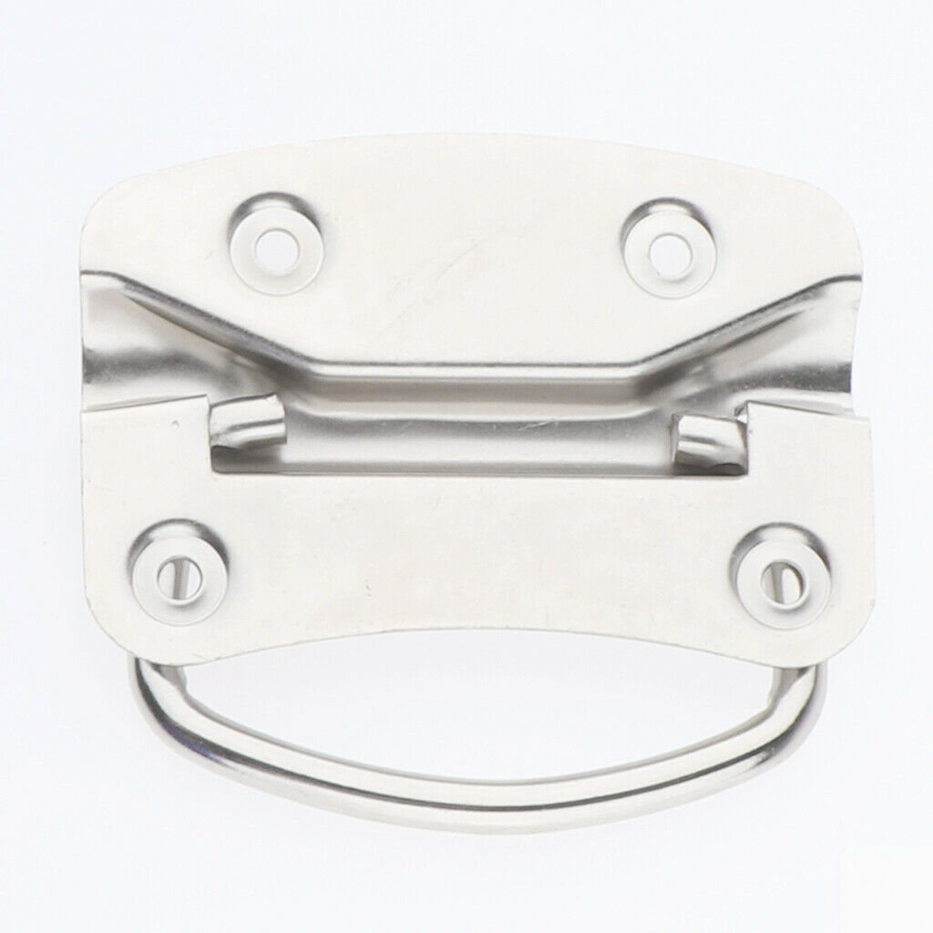 Stainless Steel Flush Lift Ring / Hatch Pull Long Handle 100mm x 73mm