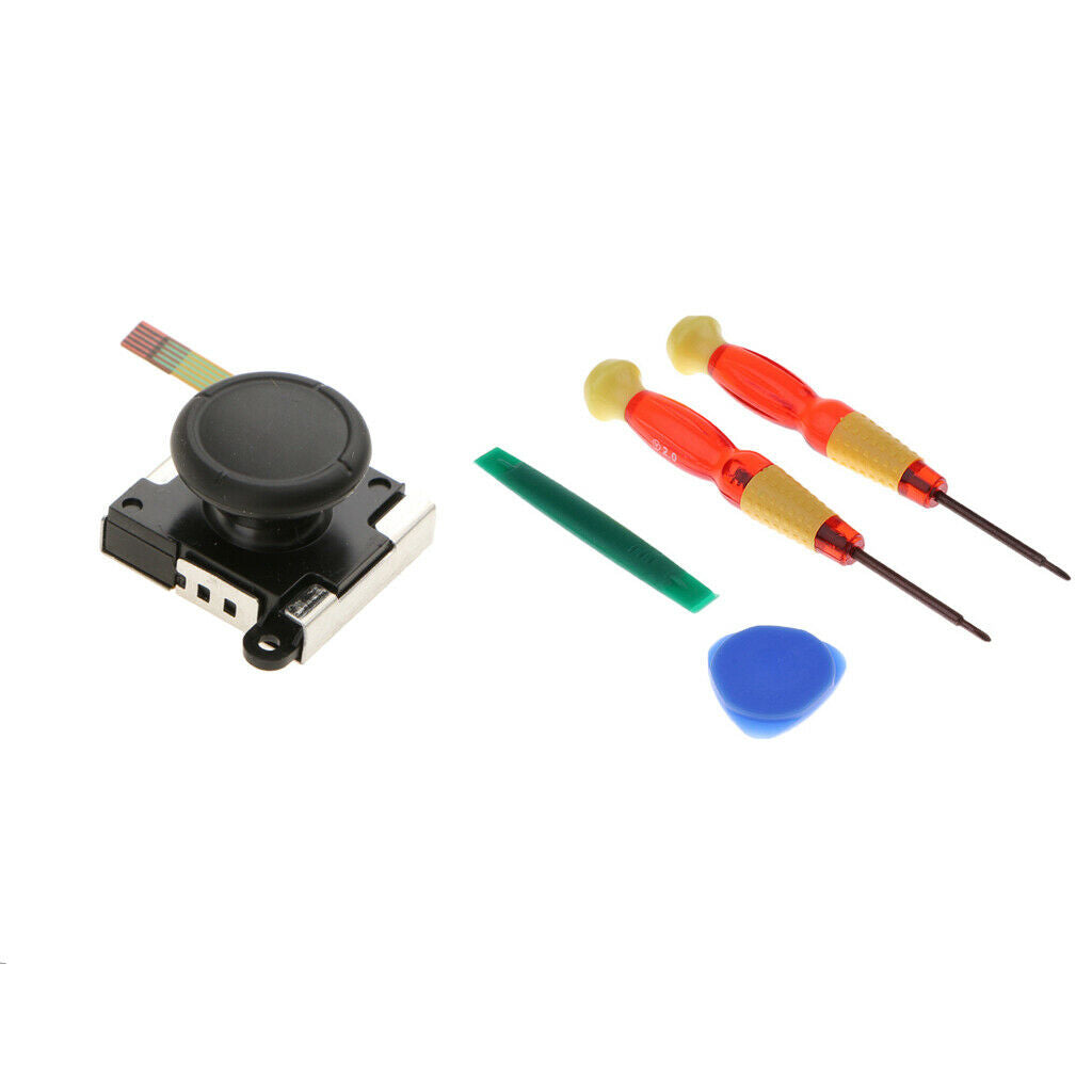 Left & Right Analog Rocker + Repair Tools for NS Switch Controller