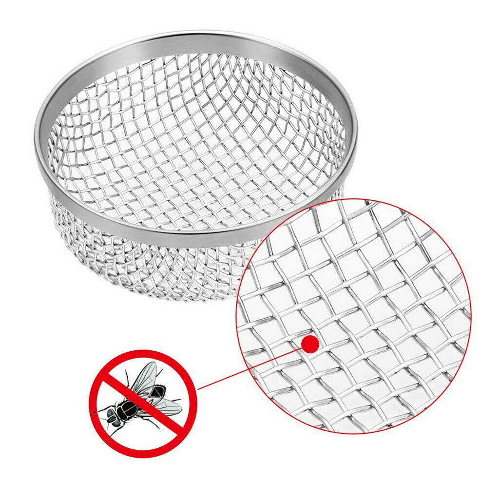 Stainless Steel RV Flying Insect Bug Screen Camper Heater Furnace Vent Cover