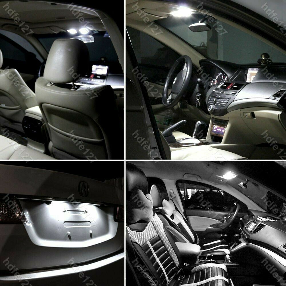 14x Car Interior Package Map Dome License Plate Mixed LED Light Accessories Kits