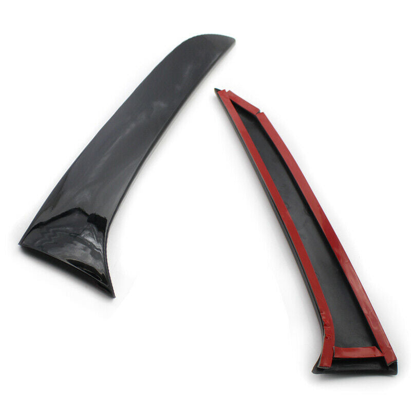 Car Rear Window Fin Deflector Rain Guard Spoiler Side Strip fit for BMW 1 Series