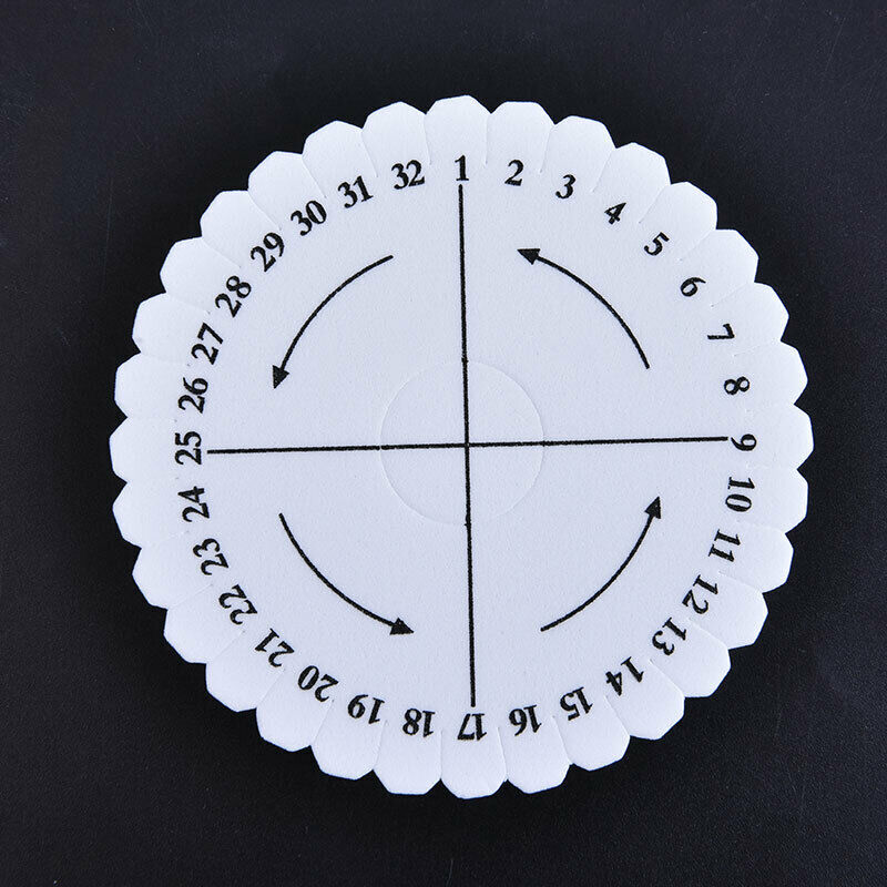 2pcs/set Round&Square Bracelet Knitting Disc Disk Tray Braided Rope Creat.l8