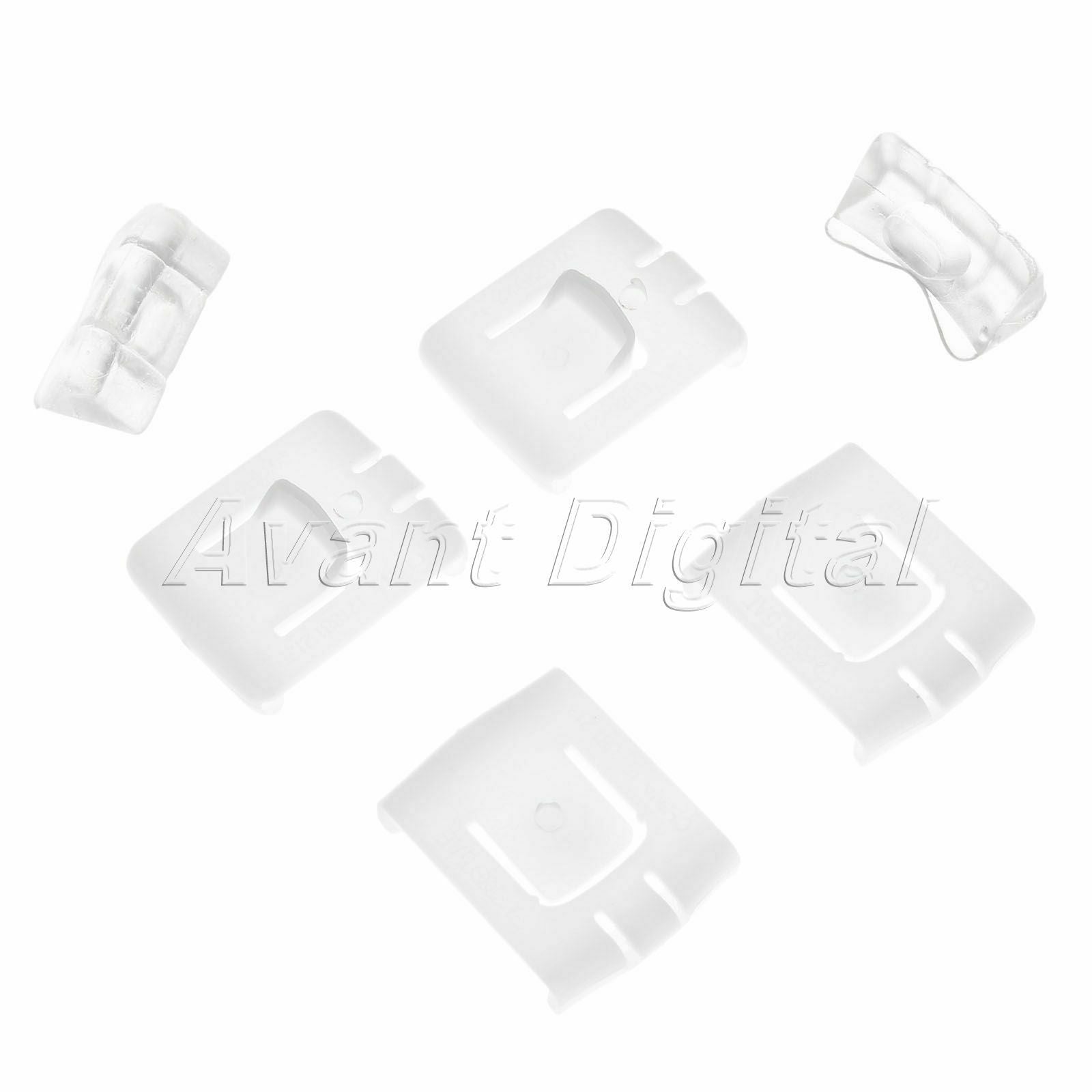 2 Sets Seat Rail Runner Clip Slider Guide Piece For  MK1 MK2 MK3 Golf Corrado