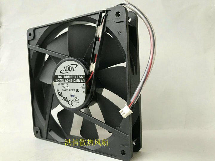 For ADDA ADN512MB-A90 fan 135*135*25mm 12V 0.27A 2pin