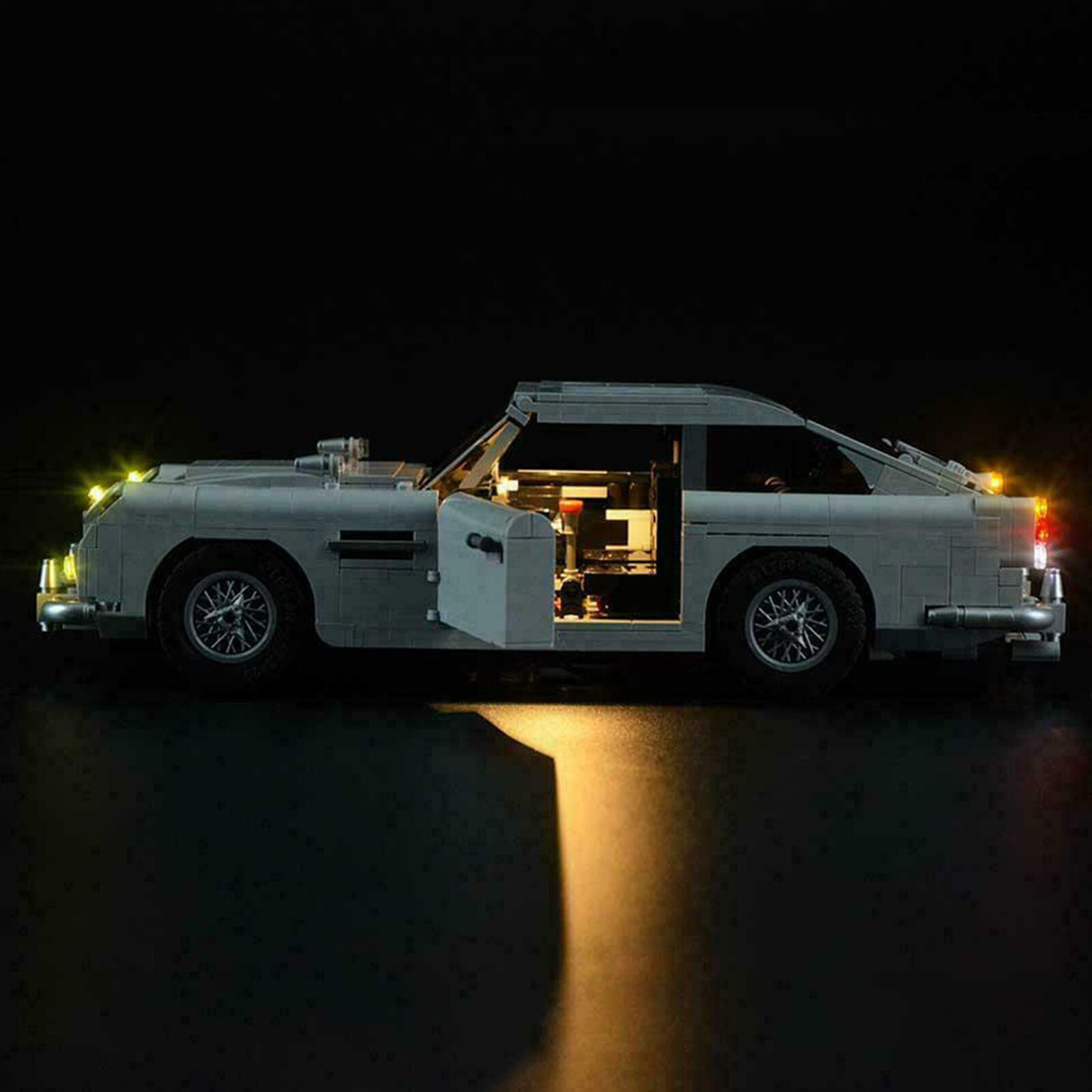 LED Light Kit For Lego 10262 Aston Martin DB5 James Bond Lighting Bricks Toys