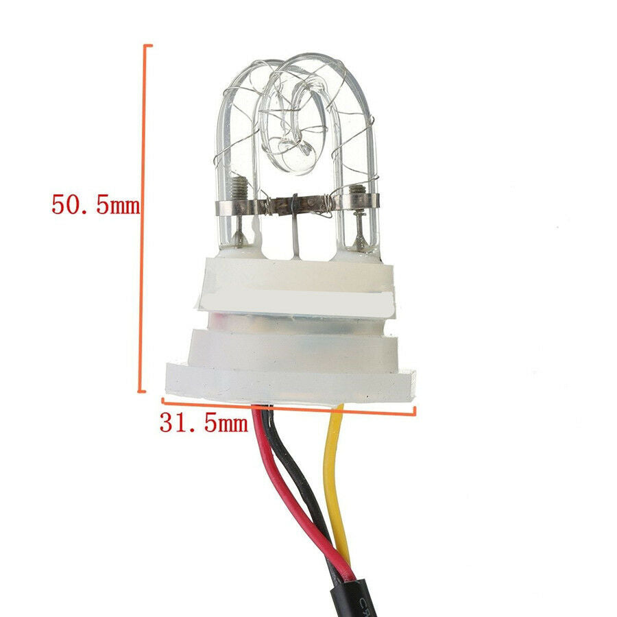 4pc 20W HID Hide A Way Flash Strobe Spare Replacement Bulbs Tube Light 12V White