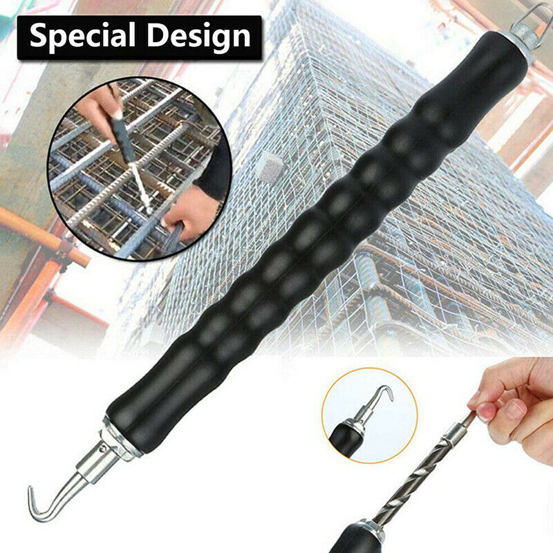 Rebar Tie Wire SemiAutomatic Retractable Hook Construction Site Tying Tool BitHN