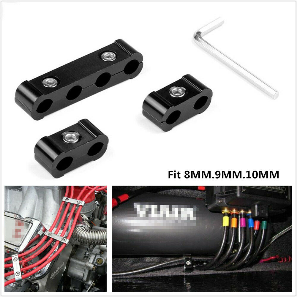 Car Trucks Spark Plug Line Separator Fixed Sleeve Ignition Wire Fixing Seat Kit
