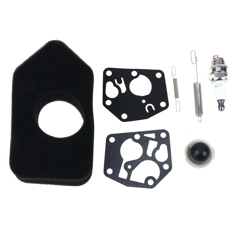Spring Air Filter Gaskets Spark Plug Kit For Briggs & Stratton 691859 692211BDD