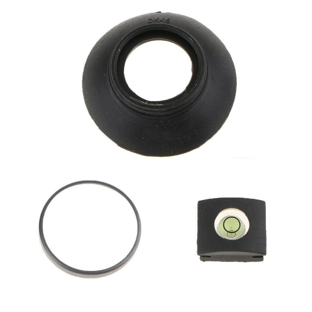 1 Piece Camera Viewfinder Eyecup Eyepiece + Spirit Level for Nikon D850/D500
