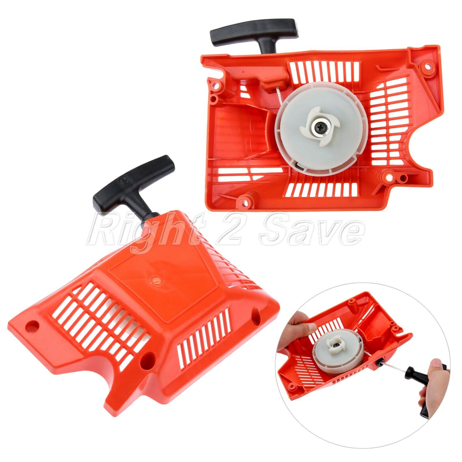 Chinese Chainsaw Recoil Starter Assembly Parts Replacement For 4500 5200 5800