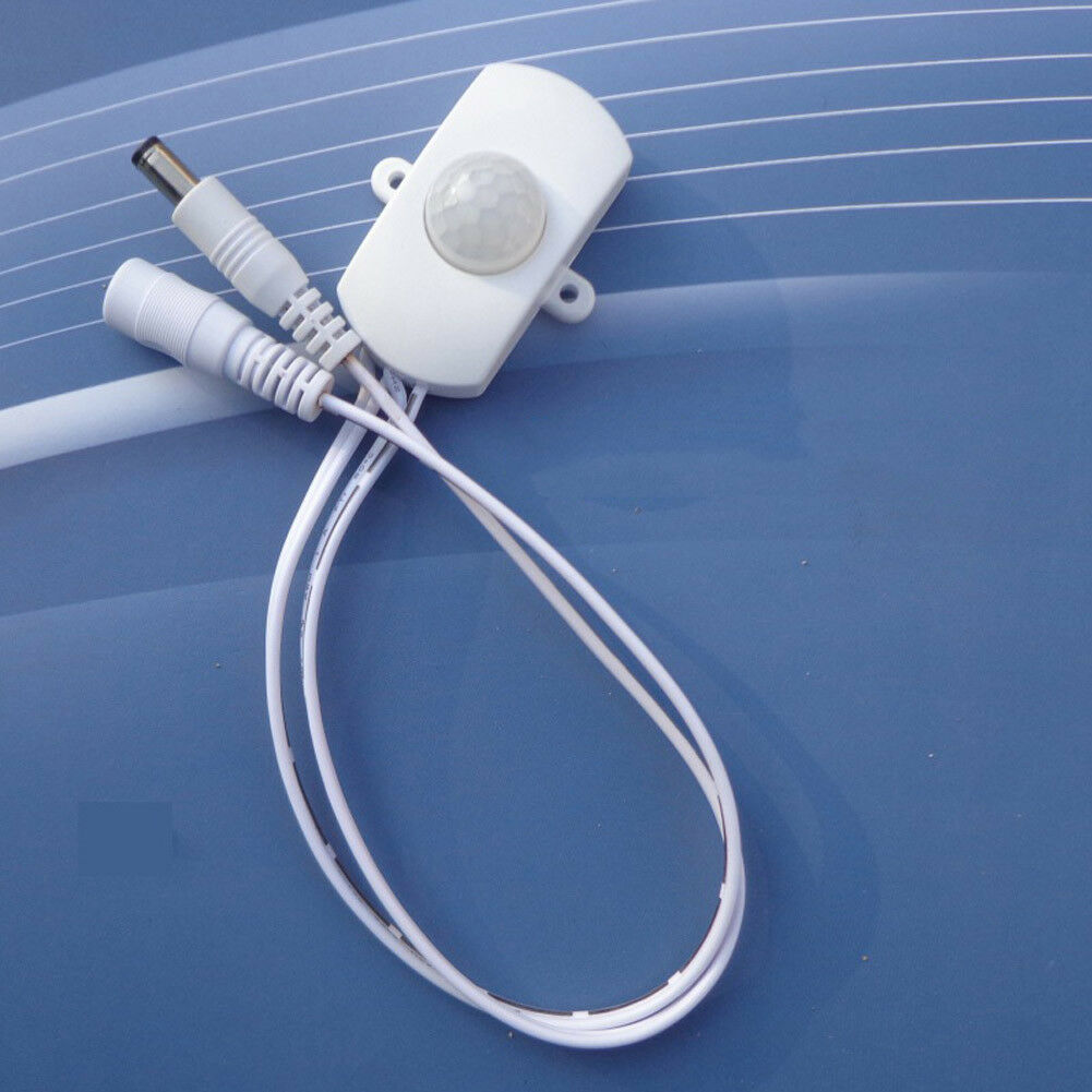 DC6-24V 5A Auto PIR Motion Infrared LED Light Strip Sensor Detector Switch 80W
