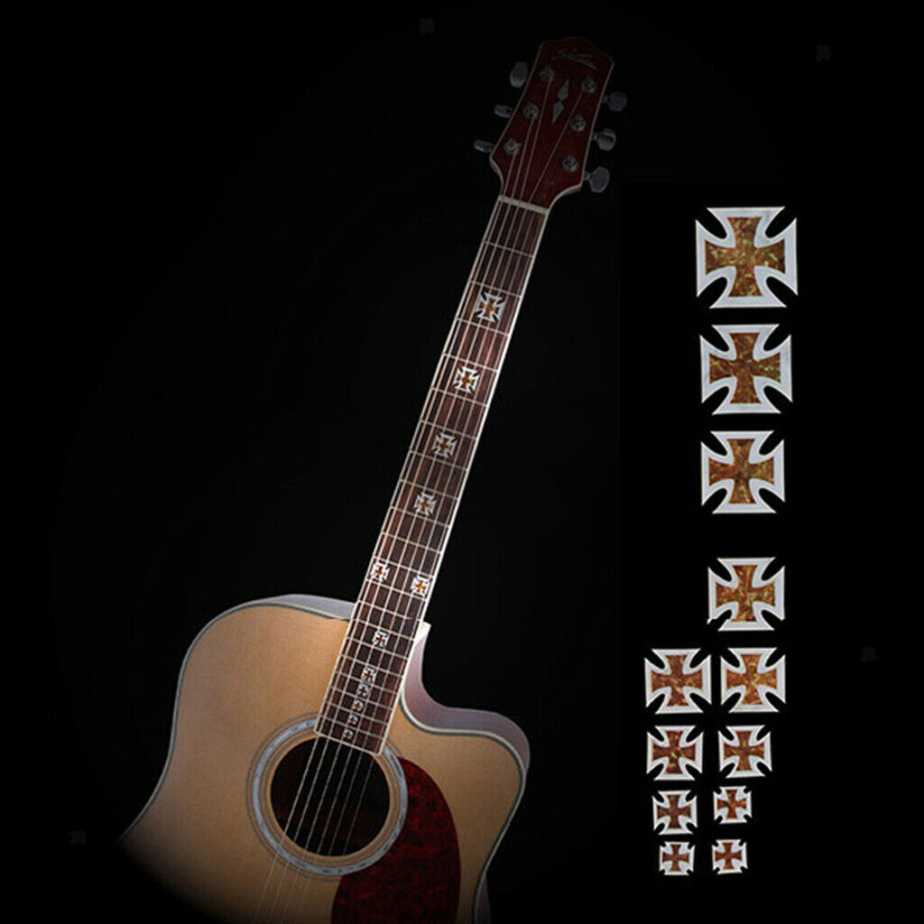 Electric Acoustic Guitar Fretboard Inlay DIY Stickers Decorative