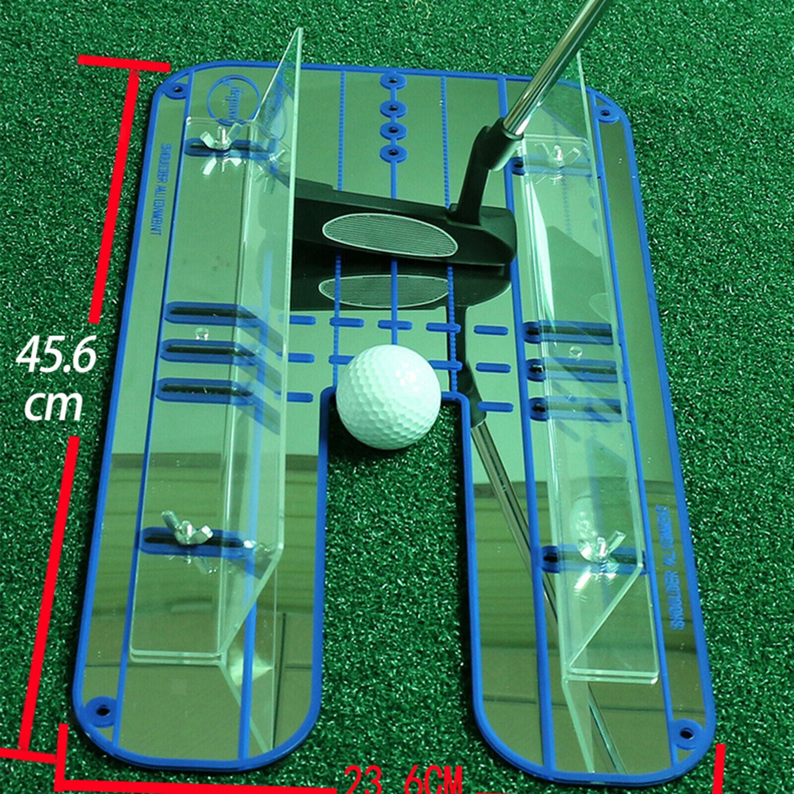 Golf Putting Mirror 17.95" x 9.25" Trainer Swing Line Trainer Eye Supplies