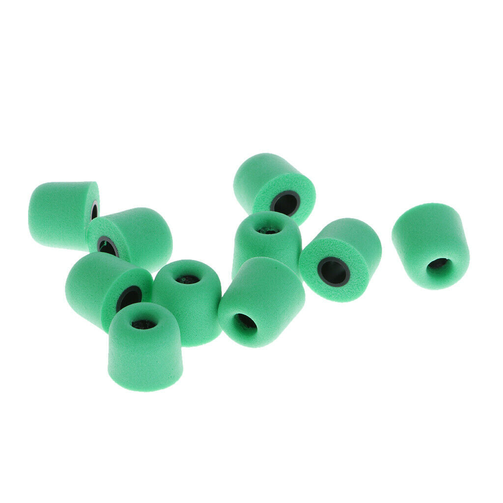 20Pcs Silicone 4.5mm Eartips Bud Earbud Tips Memory Foam For Earphone InEar