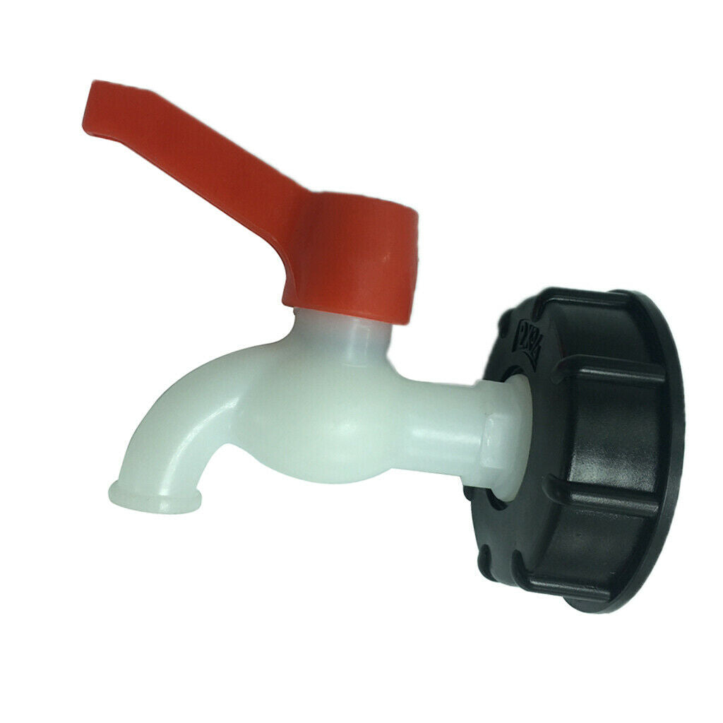 60mm Hose Valve Outlet Faucet Hose Connector Adapter For IBC Container