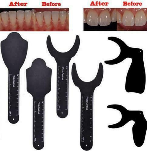 6PCS/Set Dental Photo Contrast Background Boards Palatal Photography Contraster
