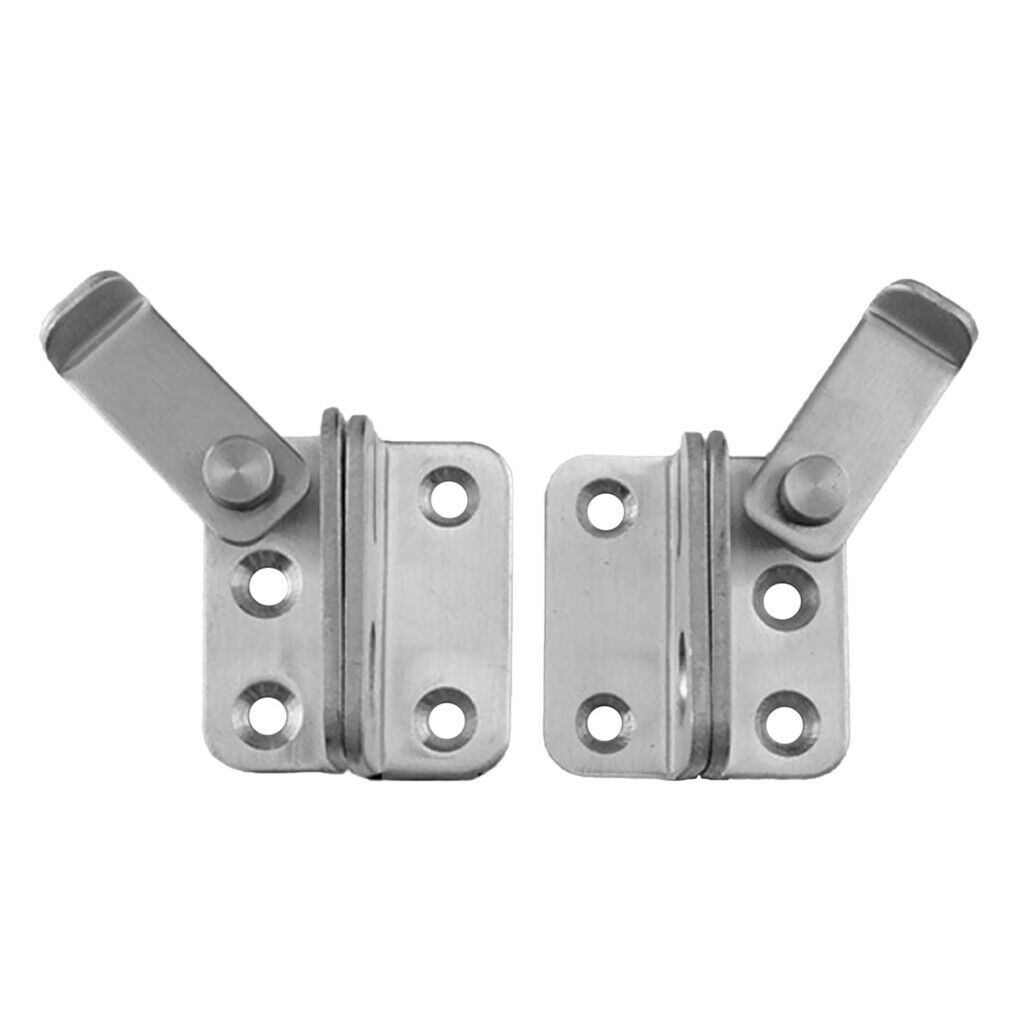1x Stainless Steel Hasp Latch Lock Sliding Door for Window Gate Cabinet Buckle A