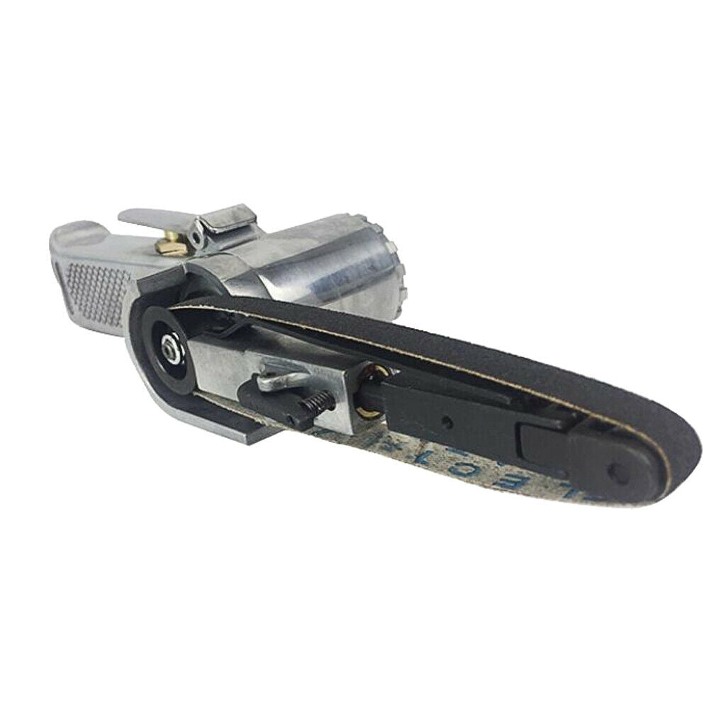 Air Belt Sander 20 x 520mm Sanding Buffing Car Pneumatic tools + 2pcs Belt