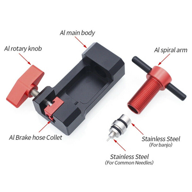 Multifunction Bicycle Repair Tool Hydraulic Disc Brake Hose Oli ConnectorInseFWF