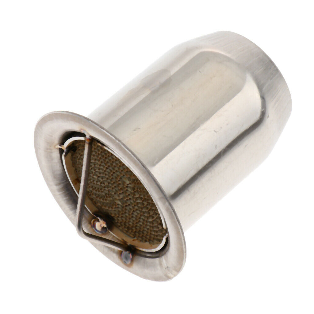 60mm ATV Exhaust Muffler Baffle Silencer DB Killer Slip-On, Stainless Steel