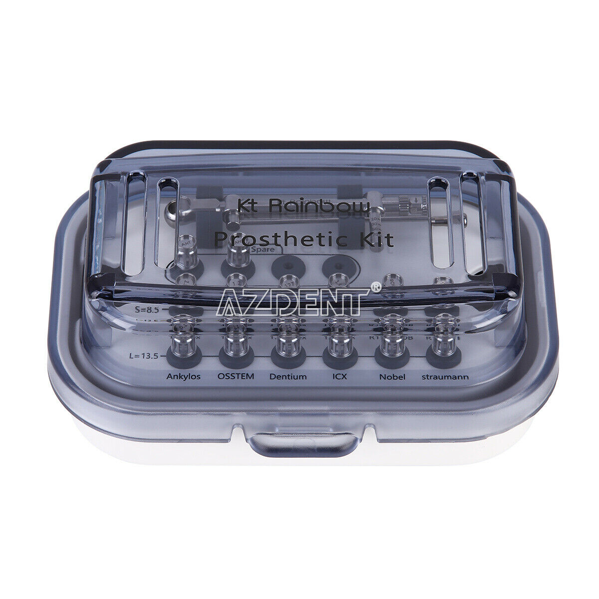Dental Torque Wrench Ratchet 10-70NCM 14pc Drivers Medical Grade Stainless Steel