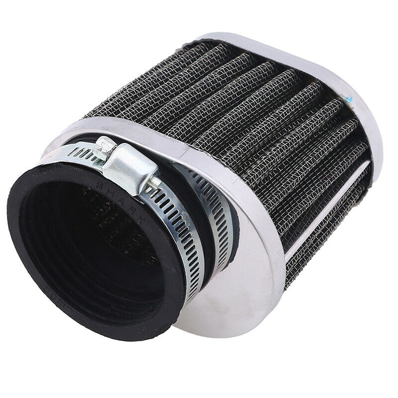 2PCS 50mm Motorcycle Air Filter Engine Cleaner Inlet Adjustable Pod Connector