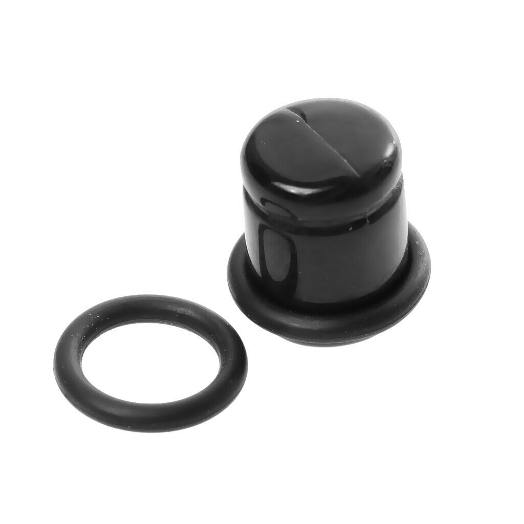 Acrylic Ear Taper Plugs Stretching Kit Stretcher Expander 18pcs Set-Black