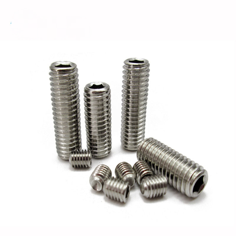 M5 Stainless Steel Hexagon Socket Flat End Mechanical Instrument Screw