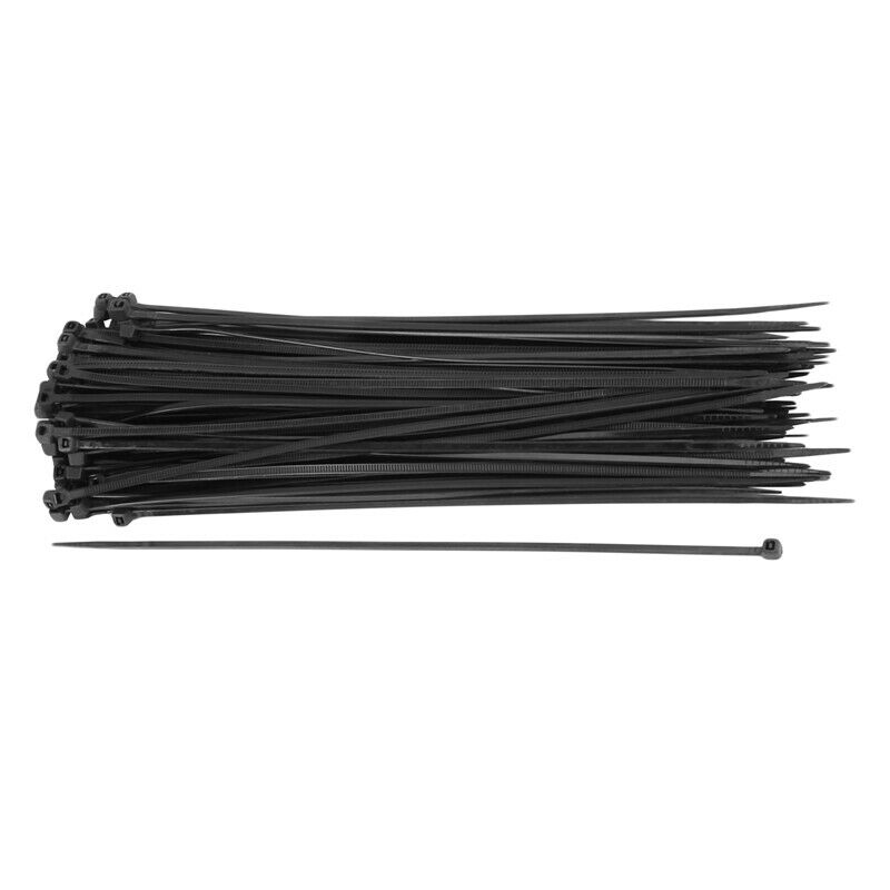 100 nylon collars 2.5 x 200 mm black P4J6J6