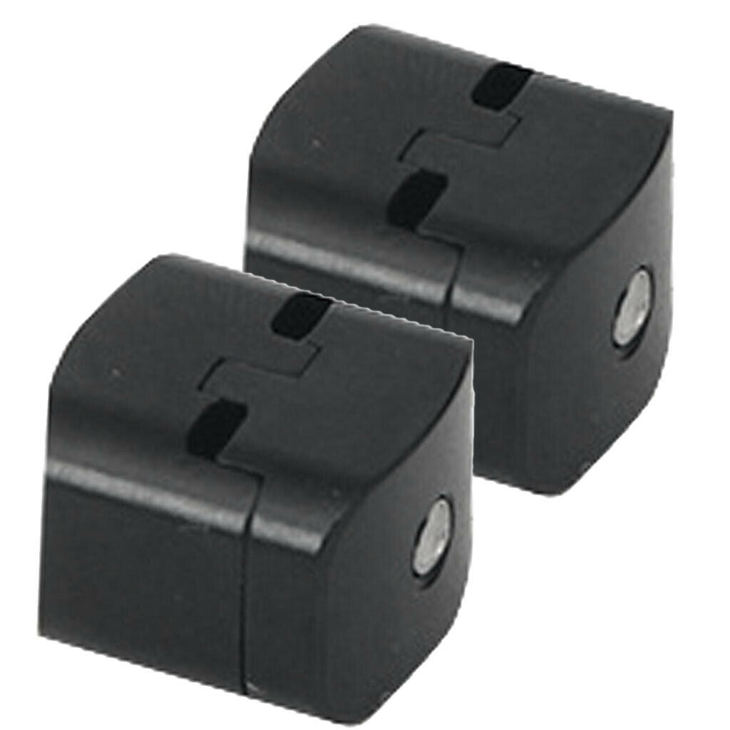 2 Pieces Archery Drop Away Arrow Rest Clamp Buckle Fastener Clip Black